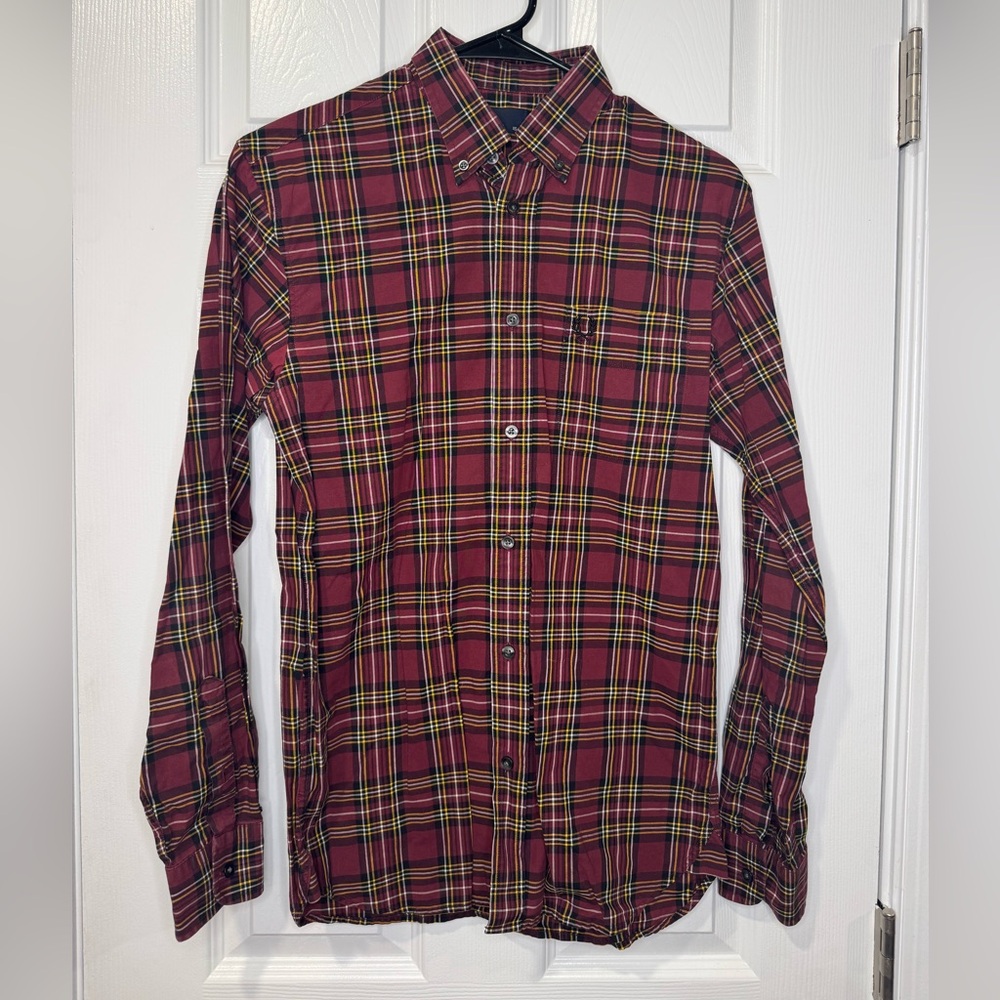 Fred Perry Longsleeve Button down slim fit XS